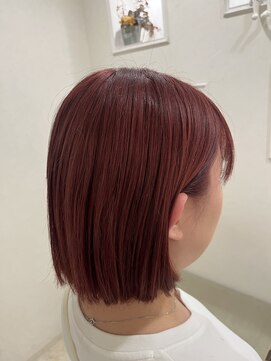 ヘアースペースブルーム リアン 岡町店(HAIR SPACE BLOOM Lien) 【岡町/カシスレッドカラー】