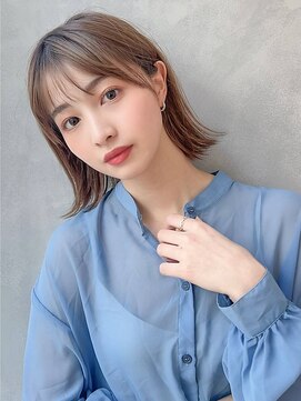 ソヨン 本厚木店(SOYON) 毛先軽めのパツンボブ
