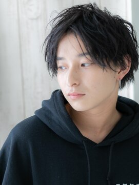 モッズヘア メン 新所沢店(mod's hair men) 爽やかモテ髪ソフトツイスパくせ毛風マッシュb新所沢