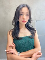 メーヴェ(Mowen) mowen×顔周りレイヤー×艶グレージュ