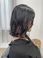 ユノ(juno) 【中目黒】ミディアムボブパーマ☆顔まわりレイヤー