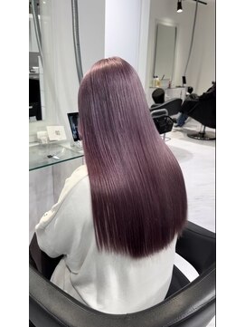 ノット 表参道青山(knot) 透明感ラベンダーカラー