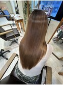 髪質改善　縮毛矯正　ストレート