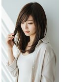 30代40代50代内巻きロングレイヤー髪質改善透明感白髪染め