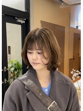 シアン 大須店(CYAN.) チョコレートカラー×レイヤーパーマ