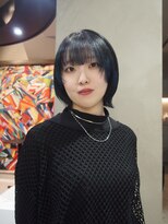 コレットヘアー ザモリオカ(Colette HAIR the MORIOKA)&nbsp;♪暗髪×ブルーのハイライト♪