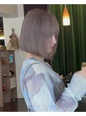 グレージュボブ