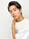 30代40代メンズビジネスナチュラルブラウン爽やかツーブロ
