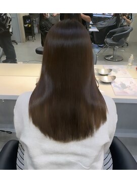 ロンドガーネット 池袋(Lond garnet) 髪質改善縮毛矯正レイヤーカット顔周り前髪韓国ミニウルフ/池袋