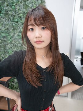 ホロン 池袋(HOLON) 池袋美容室HOLON【ナチュラルストレートレイヤー】