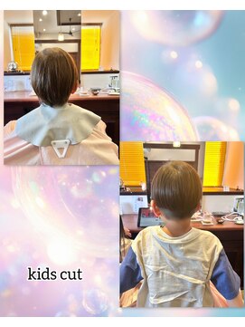 ブラウンヘアー(BROWN HAIR) キッズカット