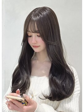 ザックラフィネ(ZACC raffine) オリーブベージュ/ワンカラー/顔周りカット