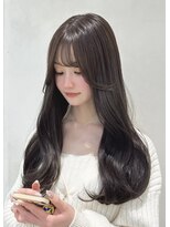 ザックラフィネ(ZACC raffine) オリーブベージュ/ワンカラー/顔周りカット