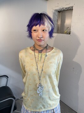 コードプラスリム(CODE+LIM) ブロックカラー/パープルカラー¥セクションカラー