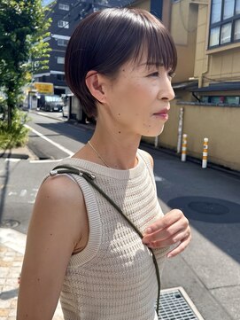 ホワイト キタサンドウ(WHiTE kitasando) ハンサムショート/ミセス/簡単ヘア/乾かすだけショート/ショート