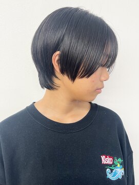 モリオフロムロンドン 松戸店(Morio from London) 【morio松戸 アイダ】ハンサムショート前髪長めマッシュショート