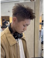 クロト 福岡本店(KUROT)&nbsp;ベージュスパイキーショート