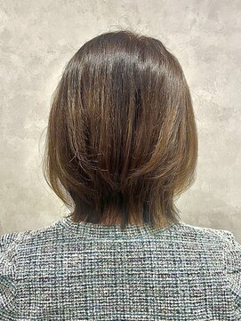 エンクス(enx) ミディアムヘア/暗めカラー/グランマッシュ/鶴ヶ峰YS108