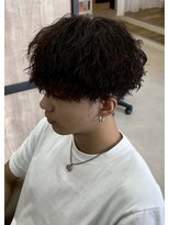 メンズギフト(men's GIFT)&nbsp;ツイストスパイラルマッシュツーブロック刈り上げ