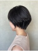 ショート／ヘッドスパ／イルミナカラー／髪質改善