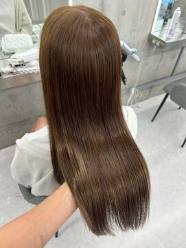 シイム(CYM) 艶髪オリーブブラウン/ストレート