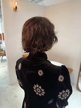 ルッチ 立川(LUCCI) 《HIDETO》ボブ/パーマ/ニュアンス