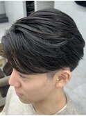 MEN'S HAIR/ブルーブラック/フェザーパーマ/錦糸町