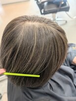 カラフェ(carafe)&nbsp;白髪ぼかし　髪質改善カラー　札幌大通　マンツーマン