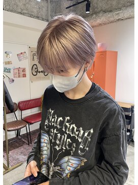 ノル 栄矢場町(nol) ほんのりピンクなハイトーンミルクティー！