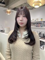 フィット ヒュー 千葉(fit hue) イメチェン/ピンクベージュ/アンブレラカラー/前髪【千葉駅】