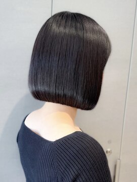 ロンド ロワール 門前仲町(Lond Loire) 髪質改善ボブ縮毛矯正ミディアムレイヤー似合わせカット門前仲町