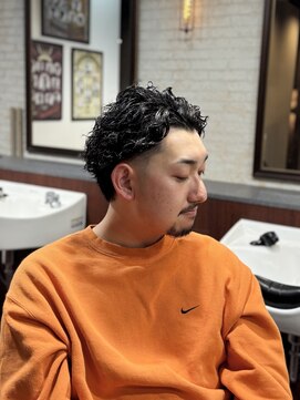 ジェイソンバーバー 2nd(JASON BARBER) ギャングスパイラルパーマ