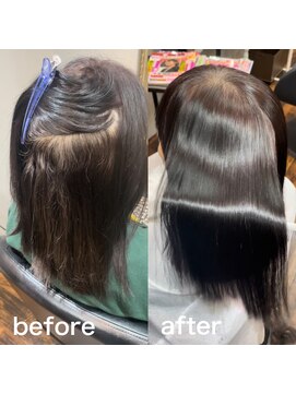 ブルーム(BLOOM) エイジング毛の艶ストレート