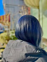 ヘアーズルーム ココ(koco.)&nbsp;ネイビーカラー