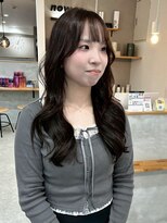 ナウアズ(now as.) レイヤーカットでつくる韓国ヘア【Emma】【now as.明石】