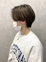 ヘアサロン ドットプラス 町田店(dot. plus)&nbsp;【中西里美】ハンサムショート／ハイライトカラー/町田