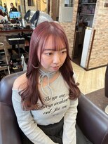 キャラ 池袋本店(CHARA) ハイトーンとULTISTカラー相性抜群です**池袋/楓
