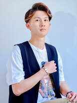エムスラッシュ 横浜元町店(M.SLASH)&nbsp;■ハイライト/アップバング/外国人風グラデーション/元町16