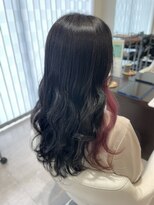 アメイジングヘアー 美沢店(AMAZING HAIR) 30代40代夏カラー暗髪インナーカラー