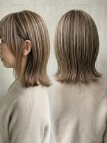 リトマス 二子玉川(litmus) ハイライト ショートボブ レイヤーボブ ボブ 二子玉川 30代