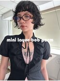 ハッシュカット/大人ショートヘア/ボブ/20代30代/渋谷
