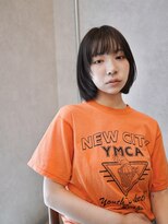 アソビ(Asobi) 【ブリーチなし】ダークブラウン×レイヤーボブ3