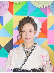 成人式・卒業式ヘアセット