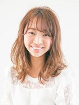 アース 青森浜田店(HAIR&MAKE EARTH)&nbsp;エアリーストレートミディ