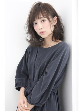 クラン(Chlan) 小顔ゆるふわ系オリーブグレージュ【摂津本山/芦屋】