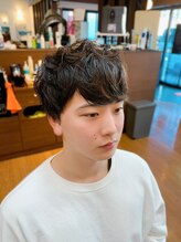 ヘアーワークス ブレーヴ(HAIR WORKS BRAVE) スタイリングも楽チン☆ゆるっとパーマ♪