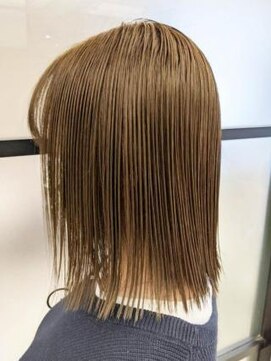 グランシュ 青葉台店(GranCieux) モテベージュ×切りっぱなしボブ