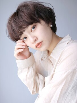 アイティーバイアルバム 藤沢店(IT by ALBUM) アンニュイマッシュショート_カーキグレージュマッシュ_48144