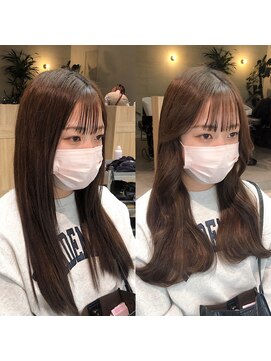 コワファーストナガサキシャンプーボーイ(COIFF1RST NAGASAKI SHAMPOO BOY) 【韓国ヘア】フェミニンヨシンモリ!