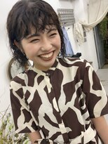 フィン(fin,)&nbsp;fin,/くびれヘア/似合わせカット/デザインカラー/ツートンカラー